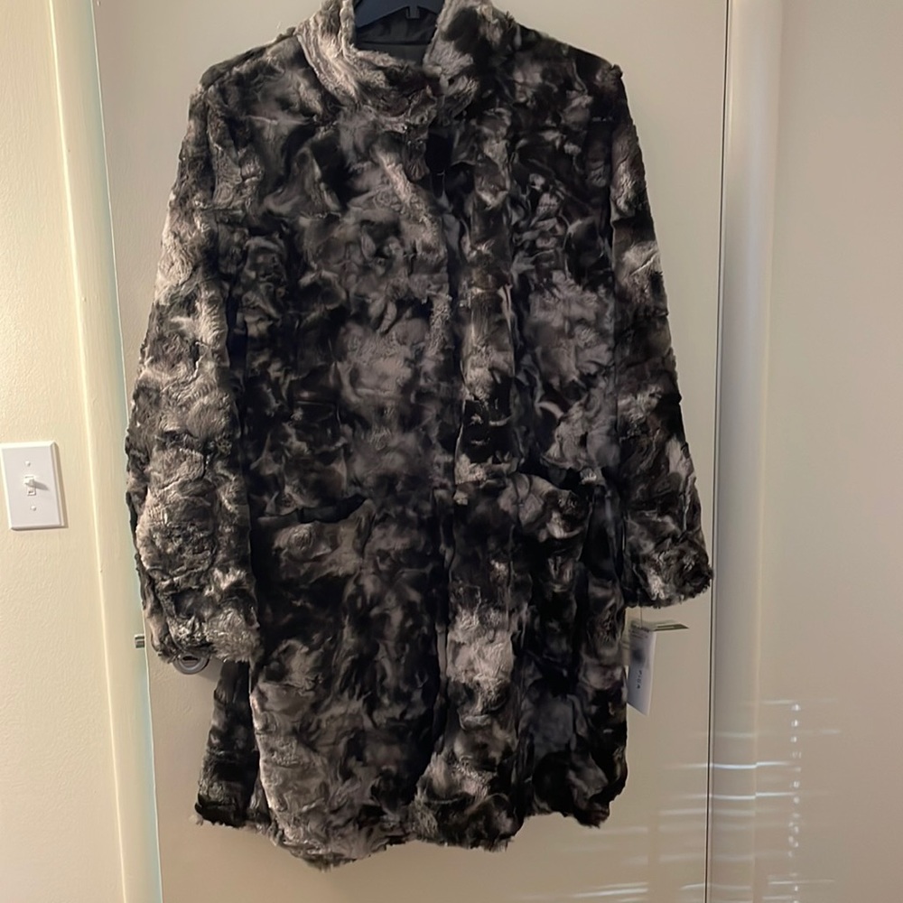 NWT VIA SPIGA reversible winter coat sz.2x